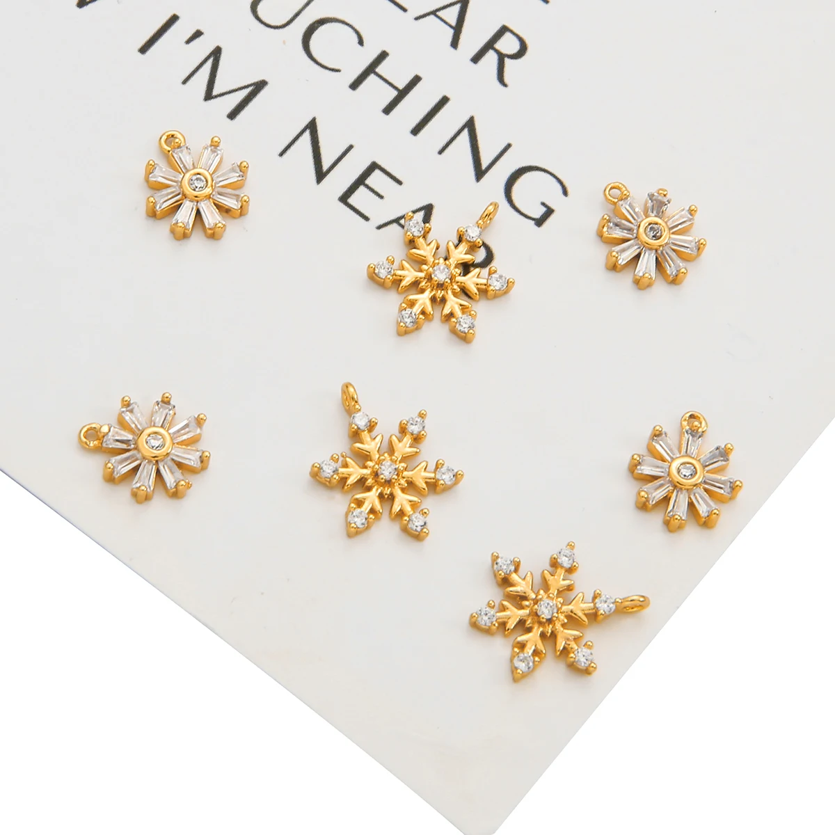 1 PC Luxury  Snowflake/ Eight Petals Pendant Necklace Earrings for Women 2021 New Trend Engagement Wedding Jewelry Set Wholesale