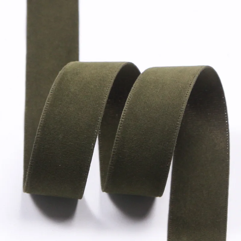 10 Yards 25MM 38MM Wildlederband in Unifarben für Haaraccessoires, DIY-Bastelarbeiten, handgefertigt Y2021120702 – Detail 13