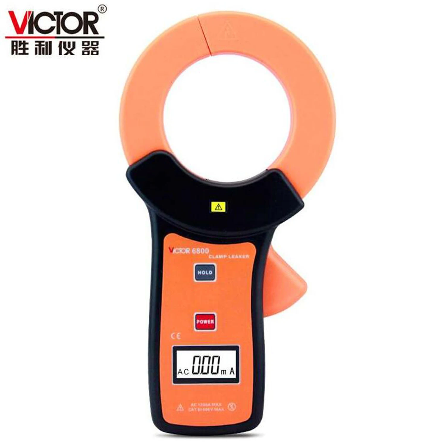 VICTOR 6800 VC6800 High-Precision Clamp AC Leakage Current Meter Clamp Leaker Ammeter Clamp Multimeter,New.