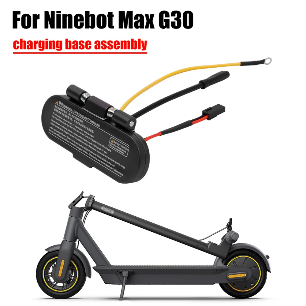 

Зарядная база для Ninebot MAX G30, для электросамоката, с резиновым ковриком, самокат в сборке