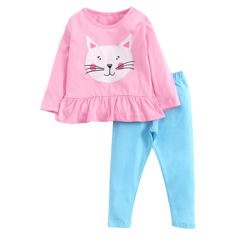 

Brand New 2023 Quality Cotton T-shirt Leggings Pants Children Suit Infant Babe Kids Girls Clothing Sets Baby Girl Clothes Outfit