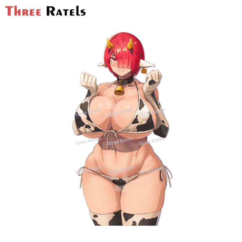 A556 Hentai Sexy Cow Girl Ignis For Last Origin Car Sticker  Laptop Window Bumper Motorcycle  VAN JDM RV Decoration Decal