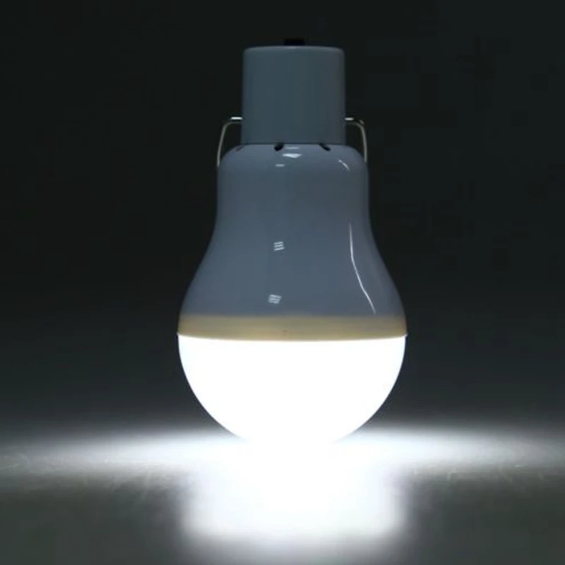 Lâmpada solar recarregável portátil, lâmpada led suspensa, iluminação doméstica, pesca, área externa, caminhadas, acampamento, 1 peça