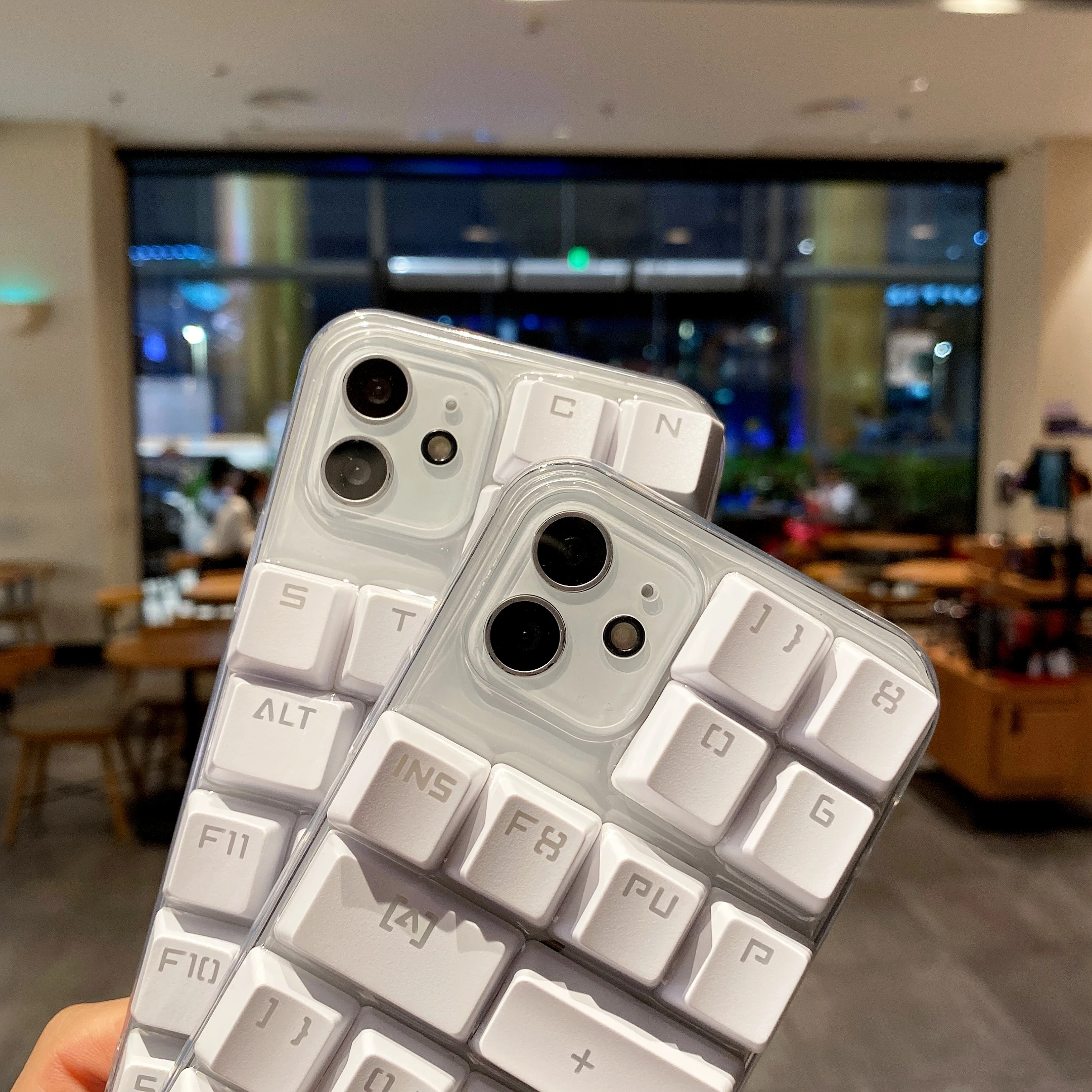 クリエイティブキーボード 3D ケース iPhone 15 14 13 プロマックス