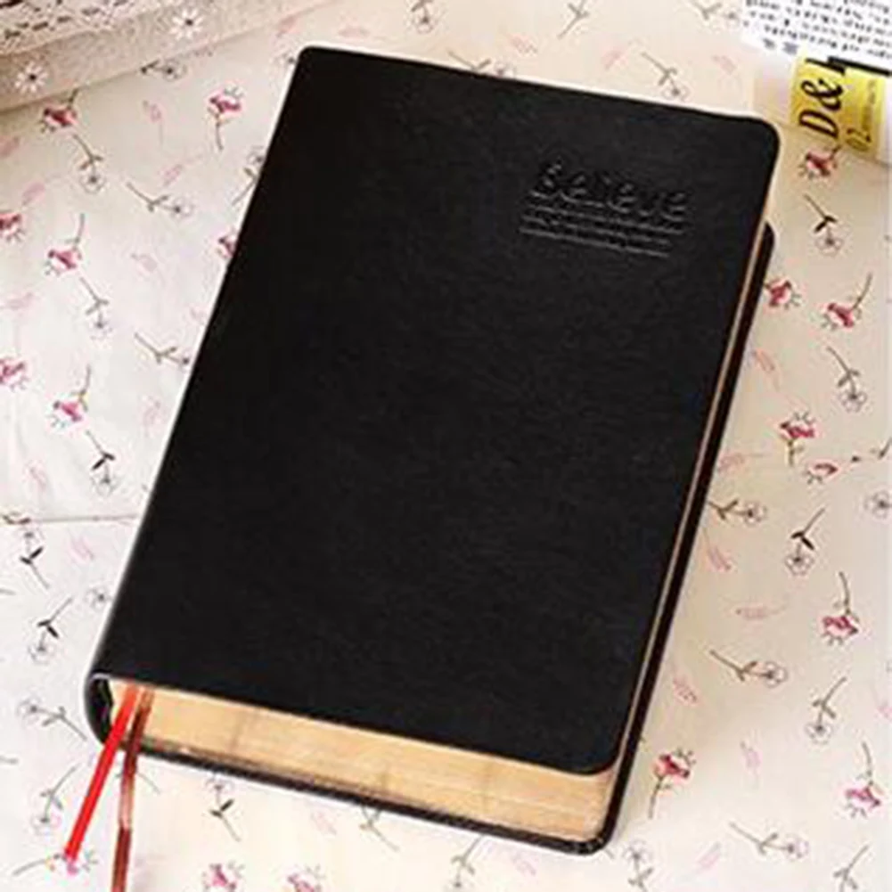 빈티지 아젠다 플래너 두꺼운 종이 노트 빈 페이지 일기 저널 편지지