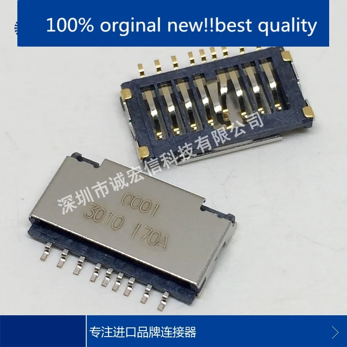 

10pcs 100% orginal new in stock 105027-0001 1050270001 Memory card connector SD card connector