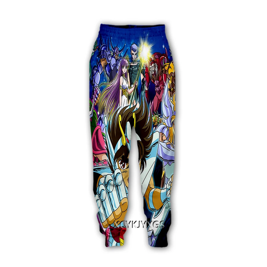 Anime The Knights of The Zodiac Saint Seiya 3D Print  Pants CasualSweatpants Straight Sweatpants Jogging Pants Trousers Y71