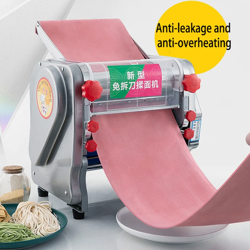 Commercial Kneading Machine dough sheeter electric pasta maker Home doughing Mixer noodles 220V press roller Dumpling Wrappers