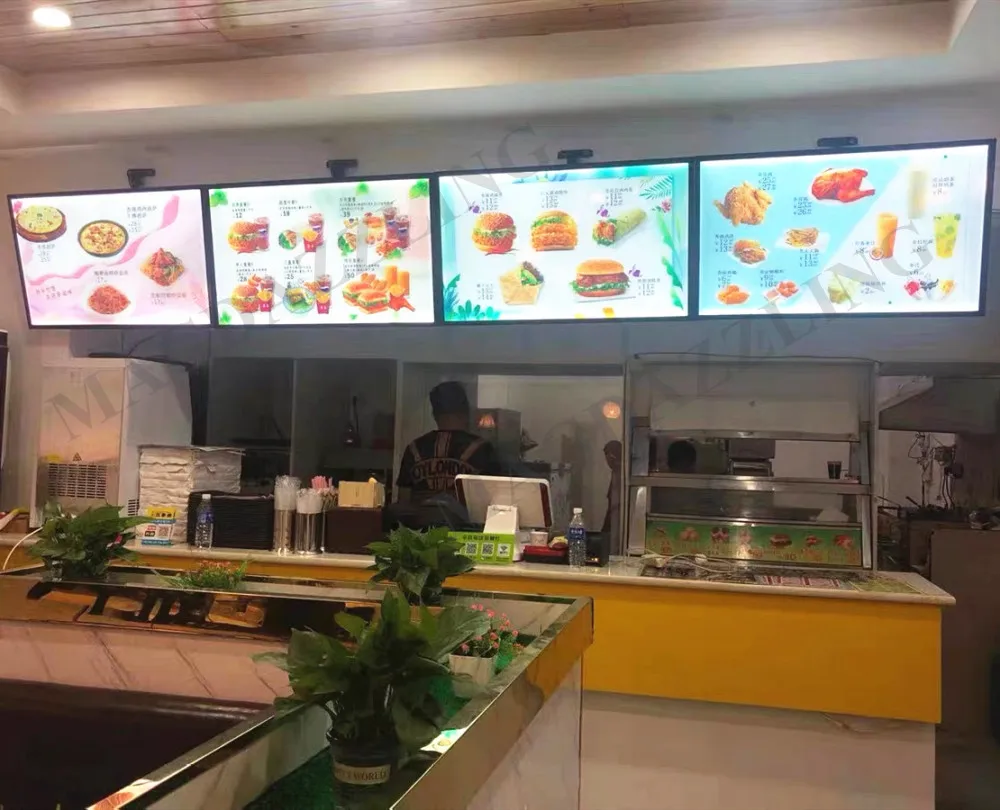 Menu Luminoso Perfetto per Ristoranti e Negozi: La Soluzione Pratica che Cambia il Modo di Mostrare i Tuoi Piatti