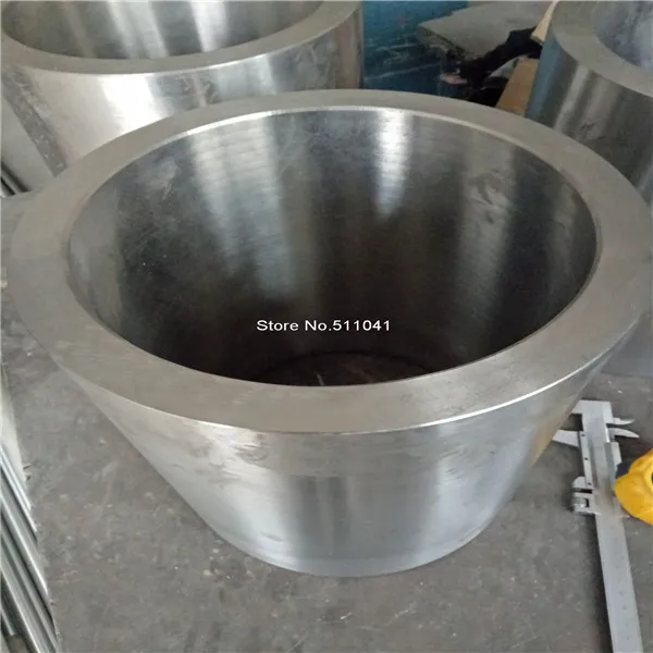 Grade 5 Titanium tubes ,Gr5 ti6al4v  Titanium tube pipe , 130mm OD 25mm thick 500mm length,2pcs