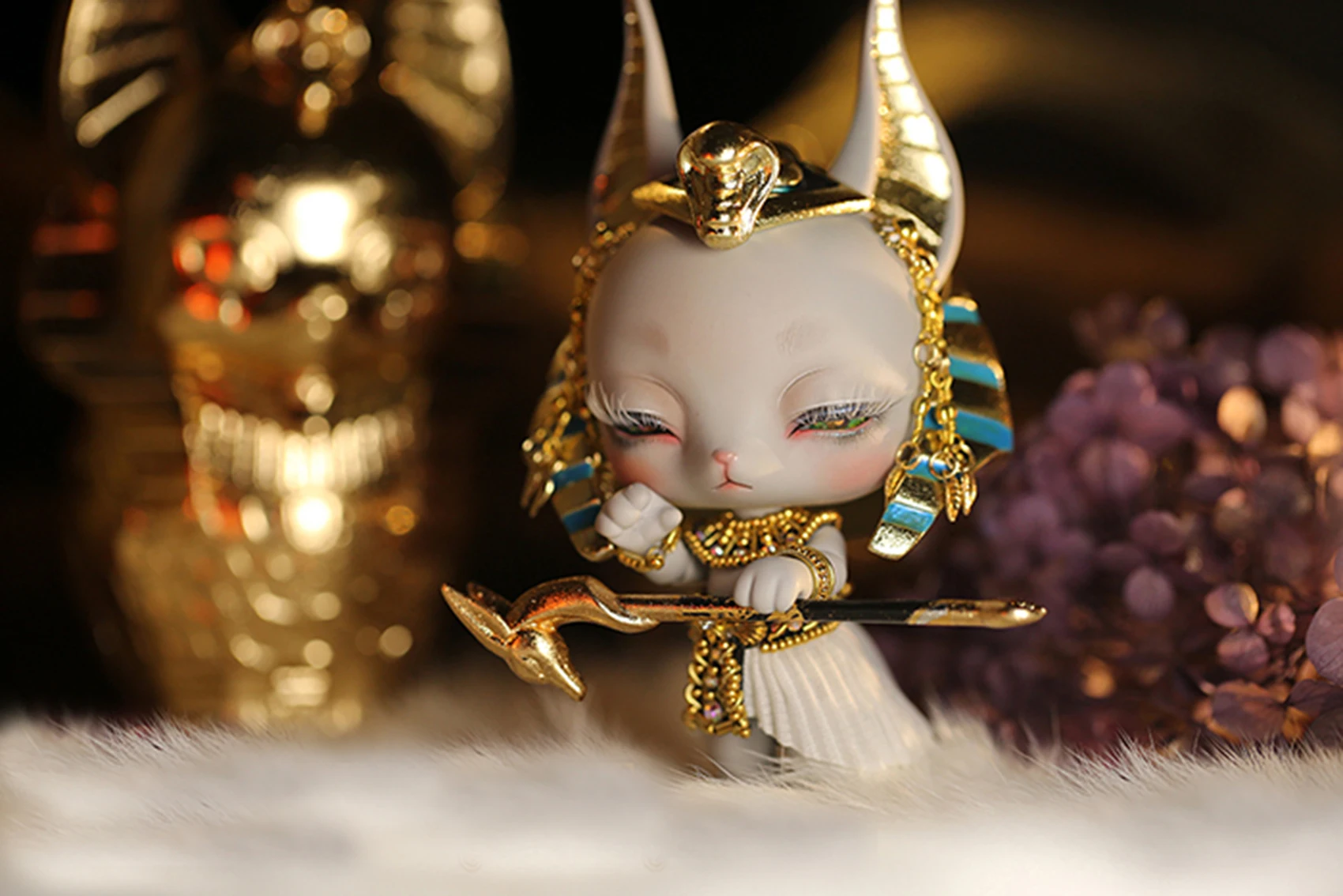 

BJD Doll 1/12 Anubis Joint Doll Birthday Gift Toy Gift Model Cute Doll Decoration Puppet Cloth Sister Popovy Sisters