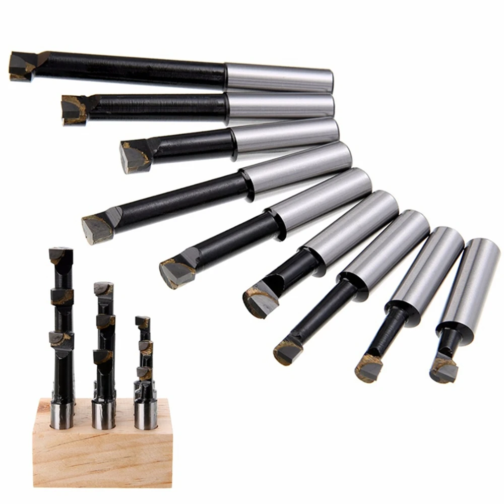 HOT MT2 MT3 MT4 C20 C25 BT30 BT40 NT30 NT40 R8 M10 M12 M16 + F1 2 inch 50 Boring head 12mm Boring Bar For Milling Machine Tool