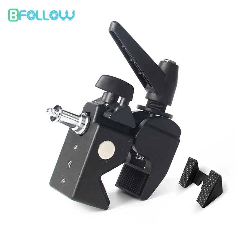 BFOLLOW Desk Super Clamp for Table Magic Boom Arm Mount with 3/8