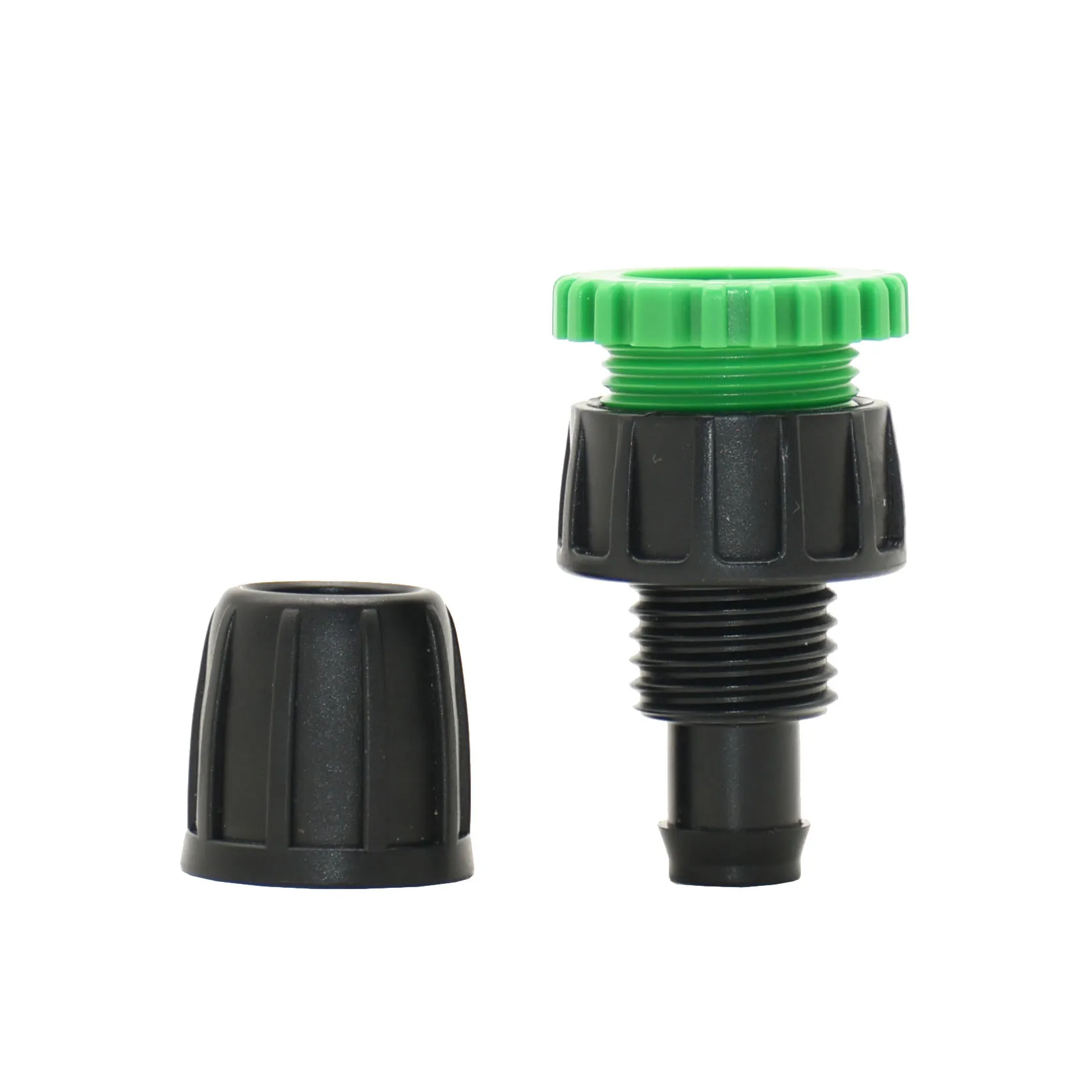 1/2 3/4 Female Thread To 1/4 1/2 Garden Hose Barb Connector 4/7 16MM  Hose Fitting Drip Irrigation Coupler With Lock Nut