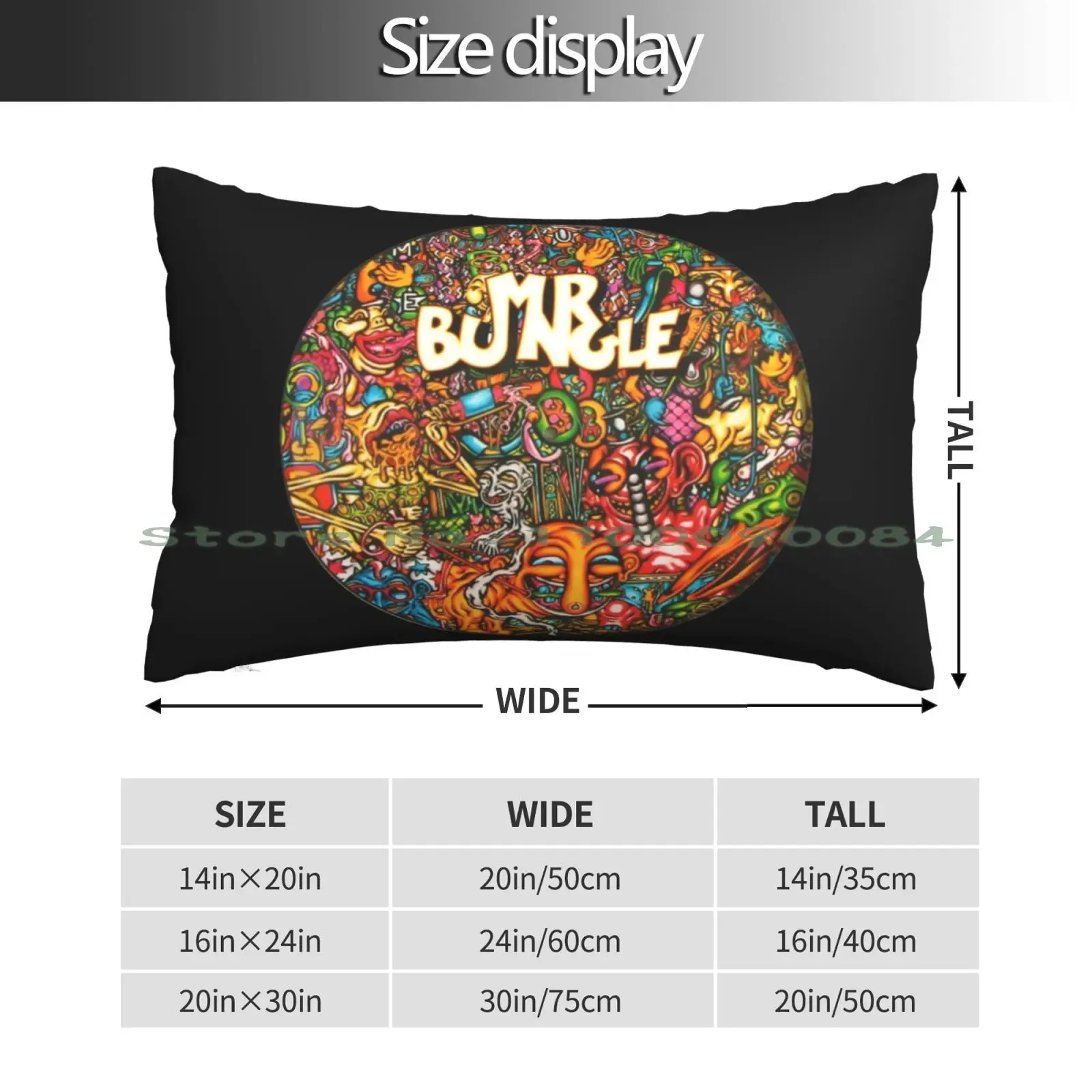 Mr. Bungle Pillow Case 20x30 50*75 Sofa Bedroom Fantomas Faith No More Mr Bungle Tomahawk Metal Music Before Dead Cross Fnm