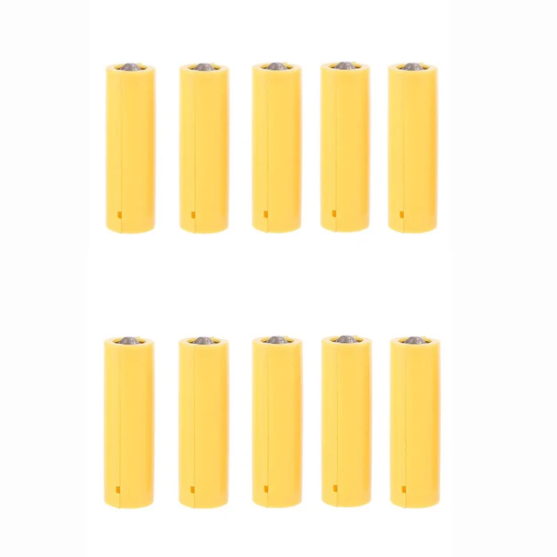 5Pcs AA AAA Size Dummy Fake Battery Setup Shell Placeholder Cylinder Conductor