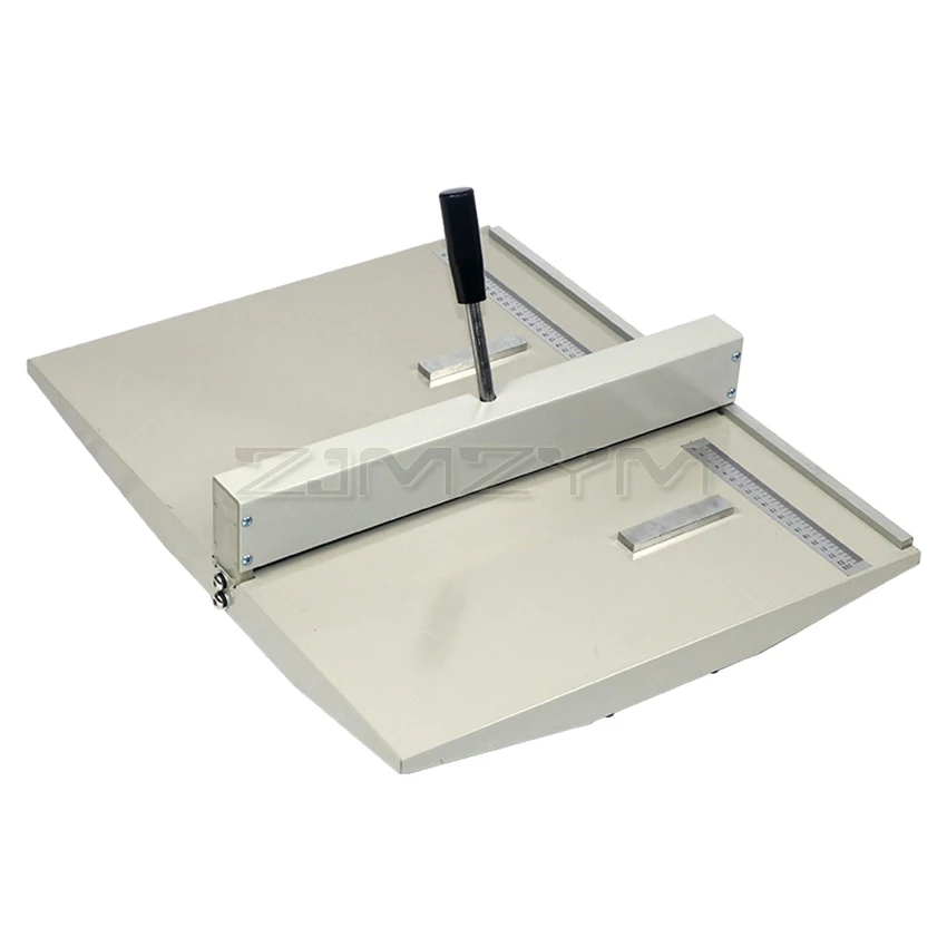 18” 460mm Manual Paper Creasing Machine A3 Paper Creaser Scoring Folding Machine For Paper Photo Card Book Binding Equipment