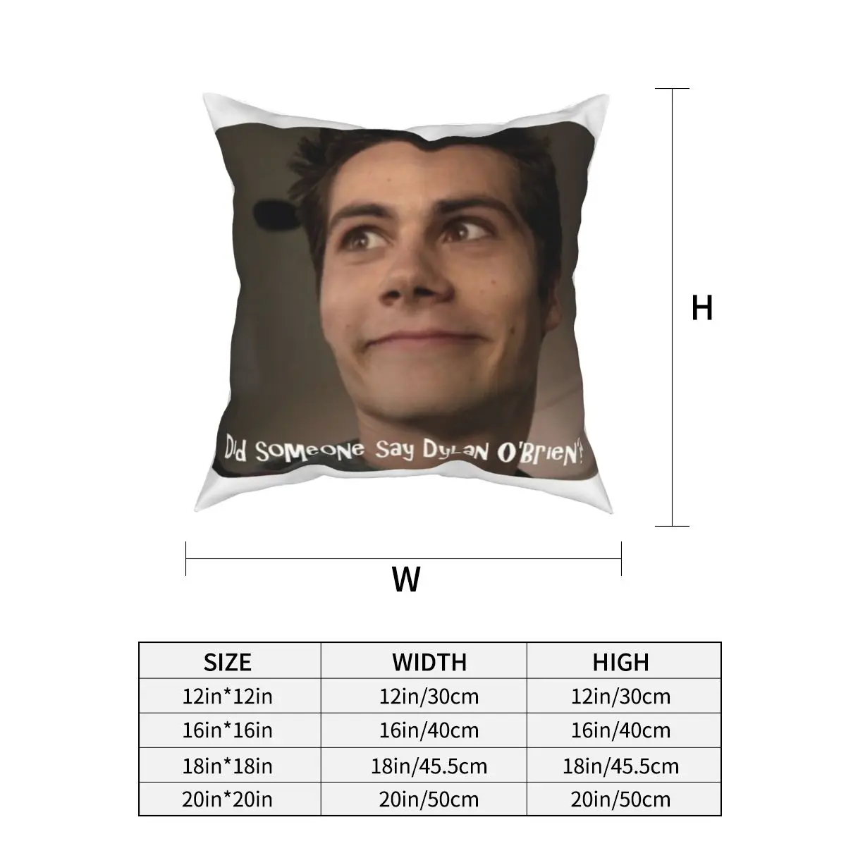 Le più recenti federe Dylan O\'Brien Home Teen Wolf labirinto Runner Thomas fodera per cuscino divertente decorazione domestica federa 45*45cm