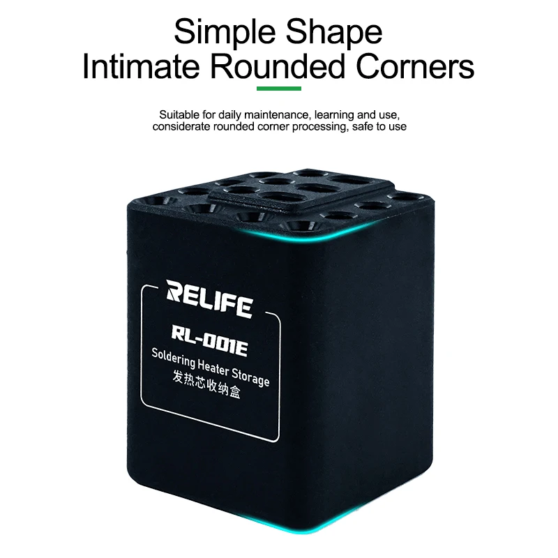 Rilife RL-001E riscaldamento nucleo riparazione di stoccaggio per il telefono strumento di riparazione Rack di stoccaggio cacciavite pinzette saldatore testa di stoccaggio