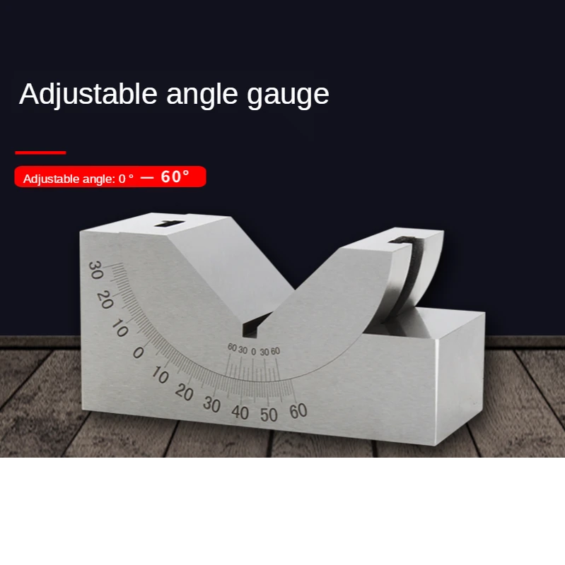 

Drilling And Milling Machine Angle Pad Right Angle Precision Adjustable Angle Gauge Scale Angle Meter KP30