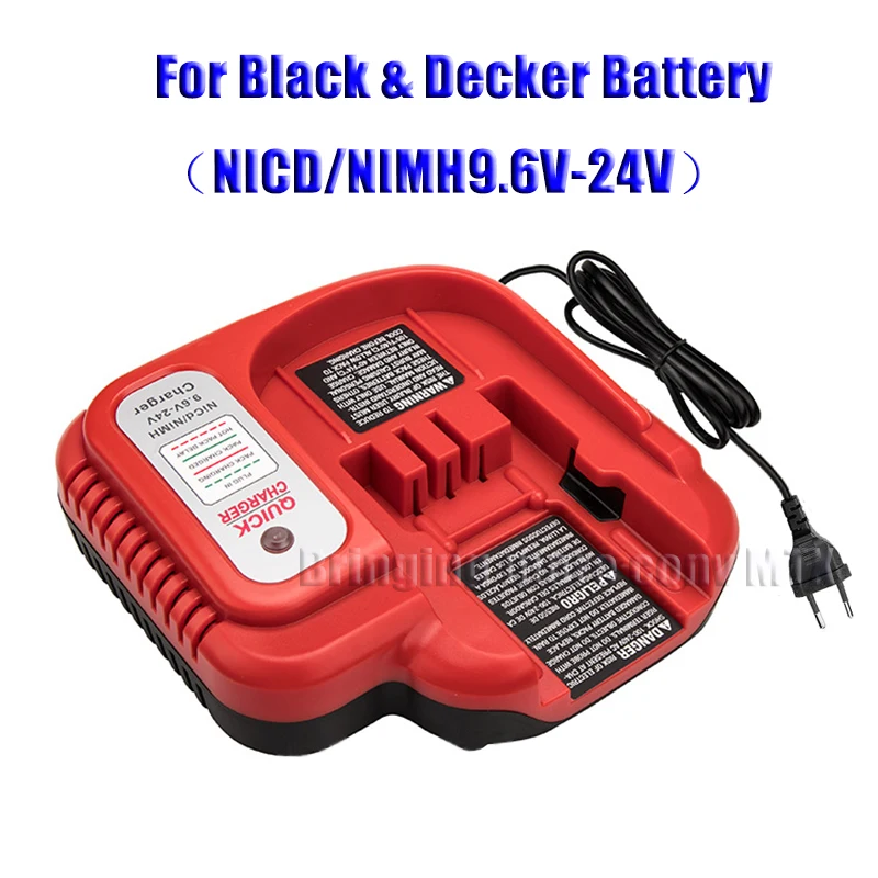 Ni-cd&Ni-Mh Battery Charger 9.6V 12V-18V Suitable for Black&Decker 1.5A Newest Freeshipping