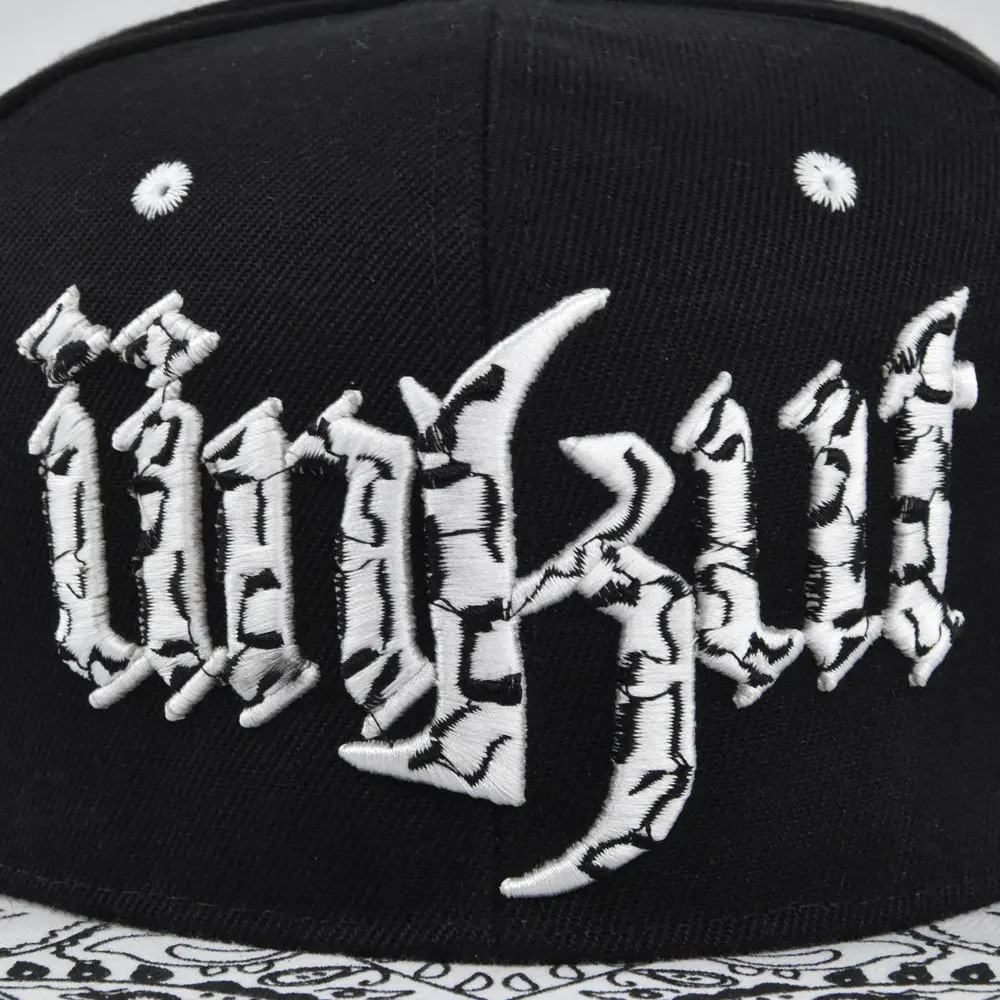 Hip-hop cap Flat hat Embroidery pattern Fashion Spring Autumn Flat brim hat Sport cap Hip Hop Fitted Cap Youth tide cap