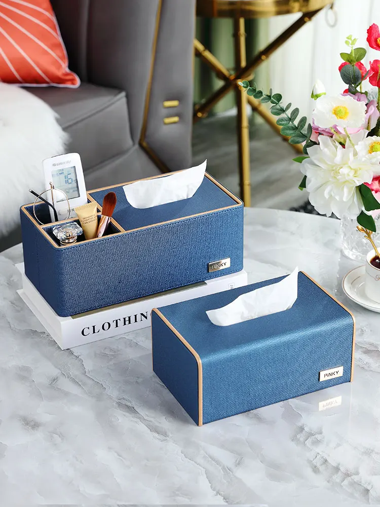 

Luxury Tissue Box for Home Decor, Pumping Paper, Napkin Holder for Car, Living Room, Coffee Table, Storage Organizer, Simple