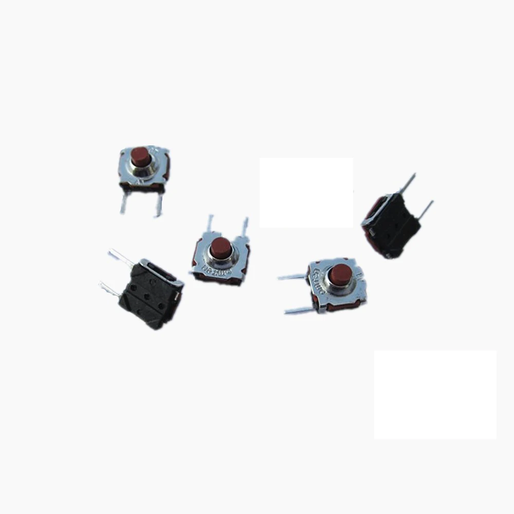 50x PTT Launch Switch Button Micro Touch Switch For Motorola GP300 GP88 Radio Walkie Talkie Accessories