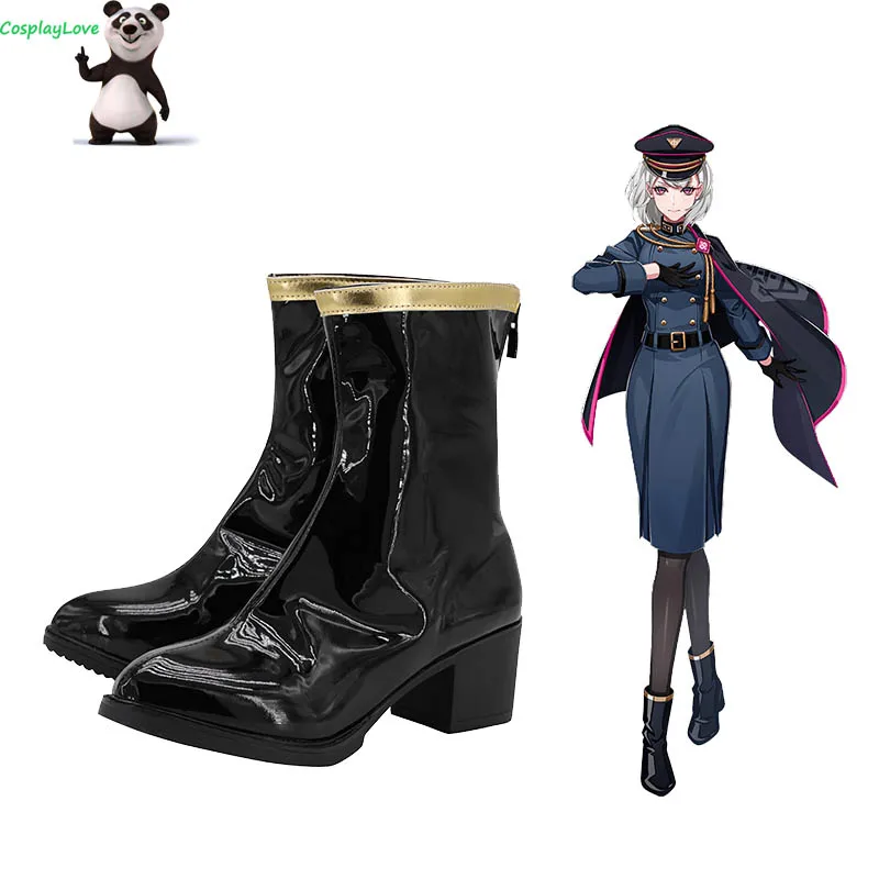 

Дивизион рэп битва DRB гипноз Mic Nemu Aohitsugi черный косплей обувь сапоги на заказ косплей Любовь