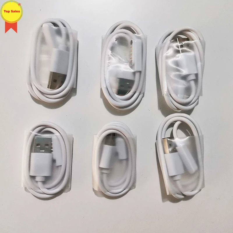 Charger Cable For Smart Watch Backup 4pin Magnetic Charge Strong Charging Line For kw88 kw99 kw06 kw98 q100 q750 kw18 y3 h1 h2