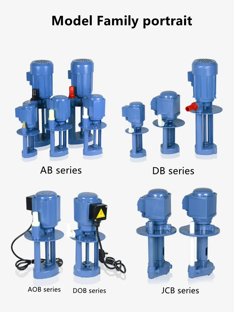 CNC Machine Tool Circulating Oil Pump Lathe Three-Phase Single-Phase Electric Cooling Pump 380v