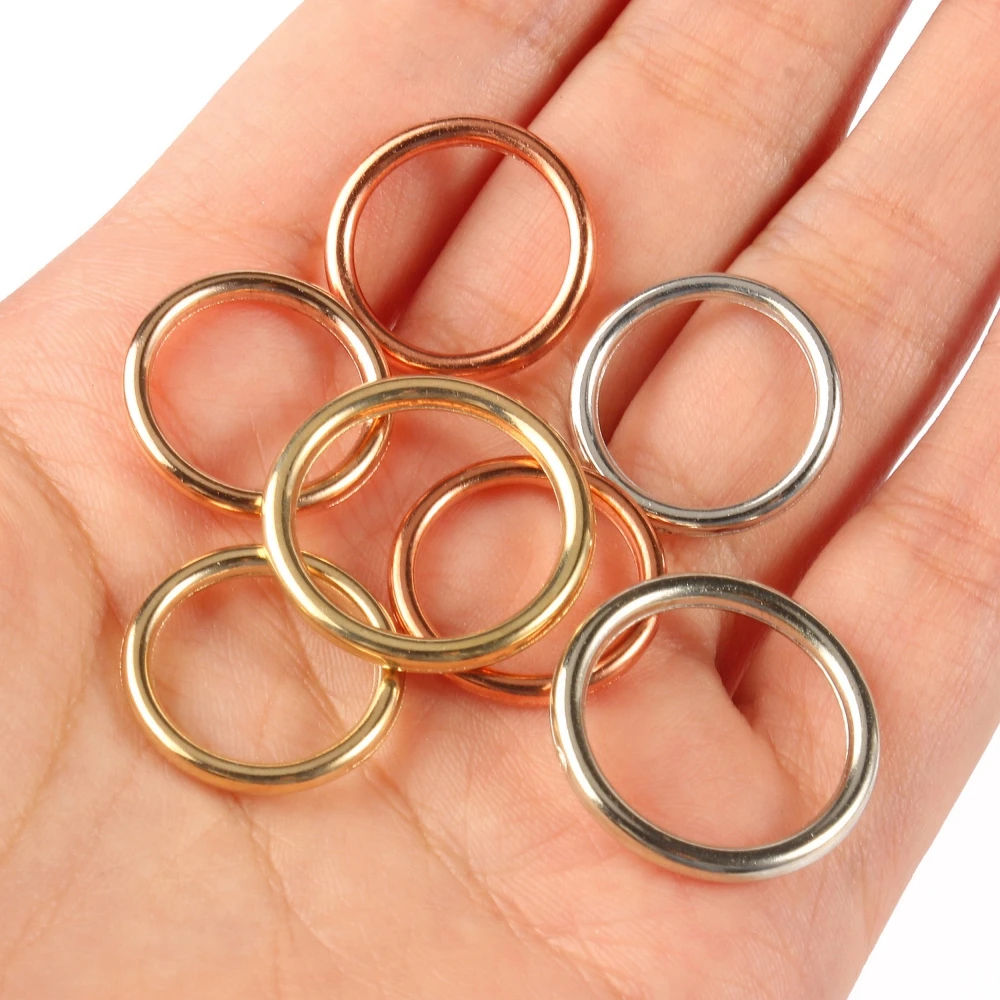 Anneaux de saut fermés CCB 18mm, 100 pièces/lot, fournitures pour la fabrication de bijoux, connecteurs d'accessoires faits à la main