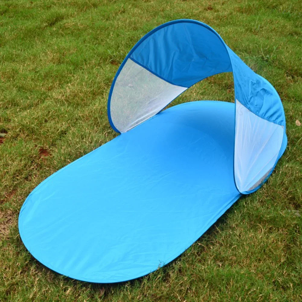 Foldable Sun Shelter Tent Sunshade Camping Canopy Awning For Summer Beach Hiking Camping Natrue Hik E Tent