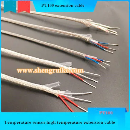 

PT100 Extension Cable Metal Shielded Compensation Cable Three-core Temperature Measuring Cable
