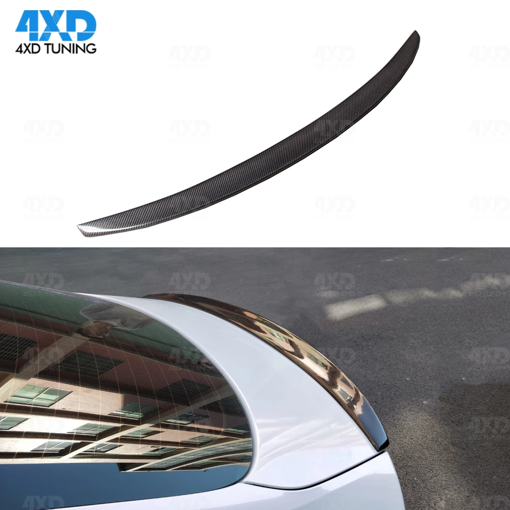 

For Audi A5 Sedan S5 Style Carbon Fiber Rear Trunk Wing Spoiler 4-Doors 2010 2011 2012 2013 2014 2015 2016