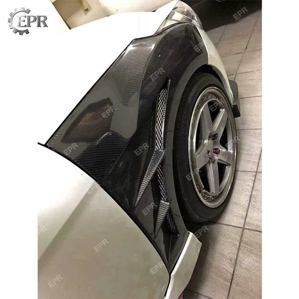 

Carbon Front Fender For Hyundai Veloster Carbon Fiber EPA Style Vented Fender Body Kit Tuning Trim Accessories For Veloster