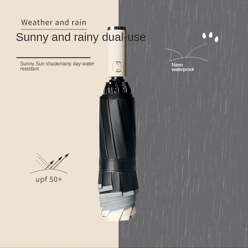 12ribs Reverse Automatic Umbrella Business Men\'s Large Umbrella Paraguas Marca