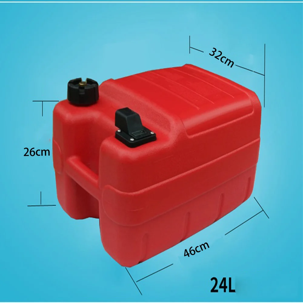 Outboard Motor Part 24L Oil Tank For Hangkai 2 Stroke 9.9 Hp 15 Hp 18Hp Gasoline Boat Engine