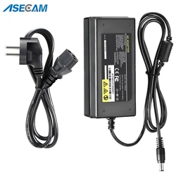 12V 5A AC 100-240V Fonte de alimentação CCTV PTZ Wifi Conversor de sistema camera de segurança IP DC Adaptador de plugue