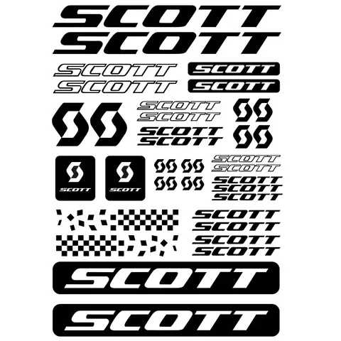 8 best sales Scott-klistermärken - №4