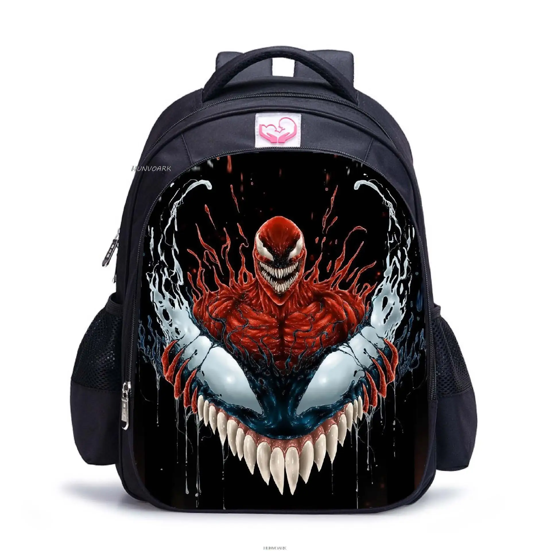 Superhero Venom Primary Schoolbag For Boys Girls Spider-man Boys Burdens Backpack Venom Children Backpack For Grade 1-3-5