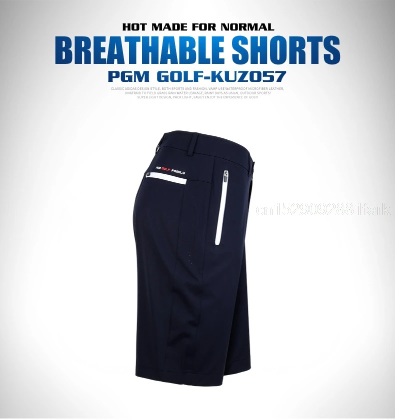 Pgm Golf Shorts Herren Sport Shorts Atmungsaktive High Stretch Golf Shorts Mann Bequeme Anti-Schweiß Sport Kurze Hosen – Detail 6