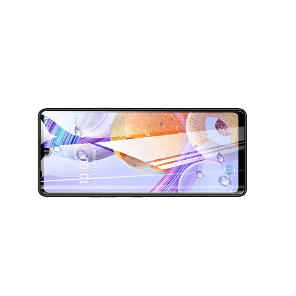 2PCs For LG K71 Glass Tempered Cover Tempered Glass Film For LG K 71 Protection Screen Protector Protective Film