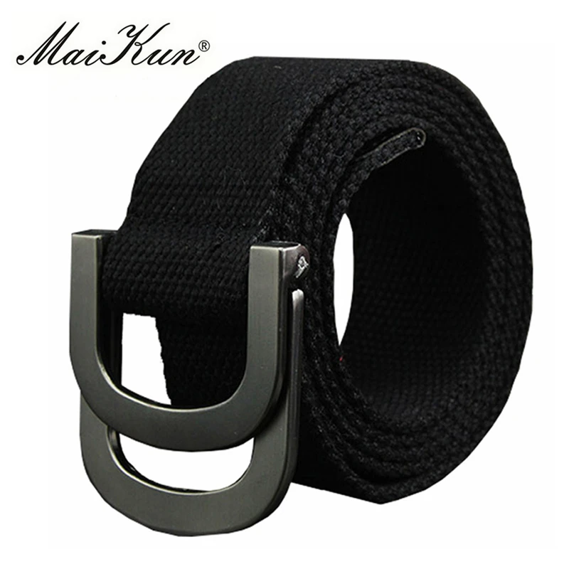 

Casual Men's Canvas Belts for Man Women Strap Tactical Belt for Military Jeans Double Ring Buckle Belts Cummerbunds