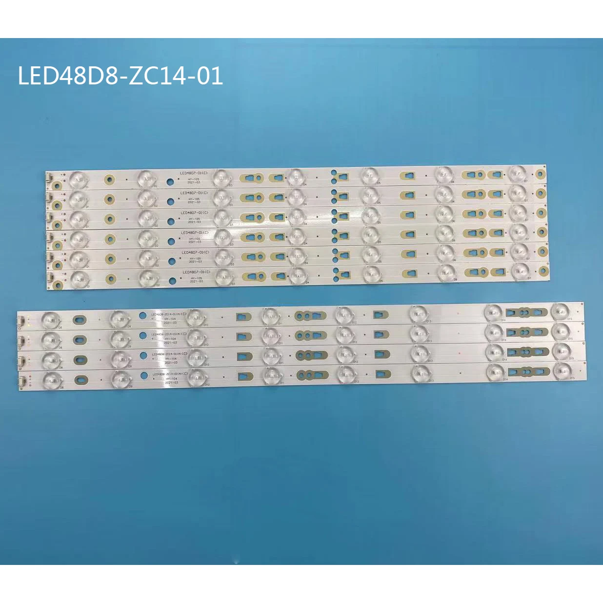 

LED Backlight strip for JVC LT-48C540 LSC480HJ01-8 LE48F3000W LED48U3300 LE48M33S D48MF7000 LED48D7 LED48D8-ZC14-01