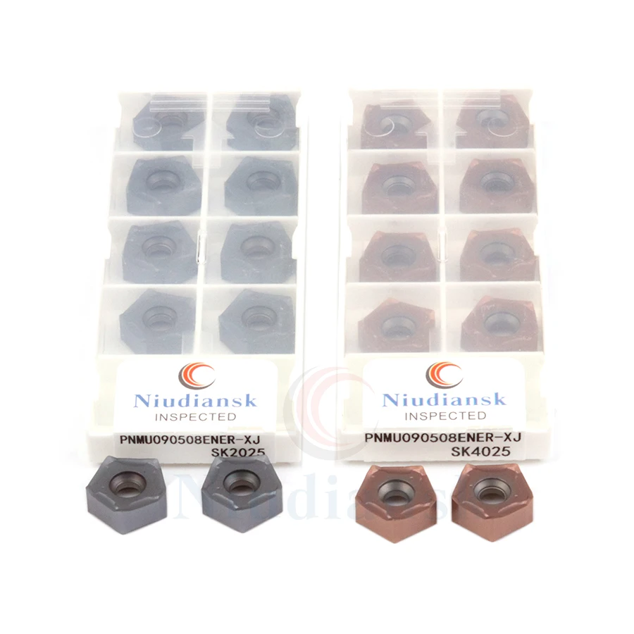 PNMU090508ENER-XJ SK2025 PNMU090508ENER-XJ SK4025 High Quality Carbide Inserts CNC Lathe Turning Tools Pentagon Milling Cutter