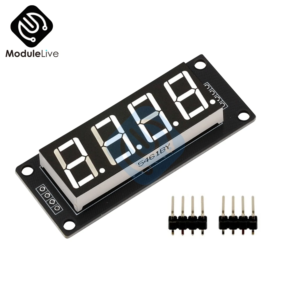 0.56 Inch 4 Bit 4-Digit LED Digital Display Tube Module 5V 7 Segments TM1637 0.56\