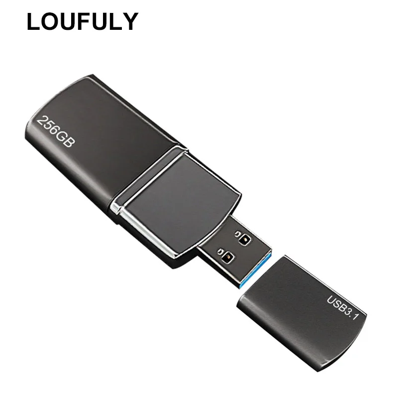 

Hight Speed SSD 3.1 Solid State Drive 128GB 256GB USB Hard Disks For Laptop Notebook Hard Disk USB 3.0 Flash Drive