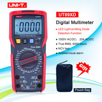 UNI-T UT89XD TRMS digital multimeter tester ac dc Voltmeter Ammeter Capacitance Frequency Resistance tester with LED testing