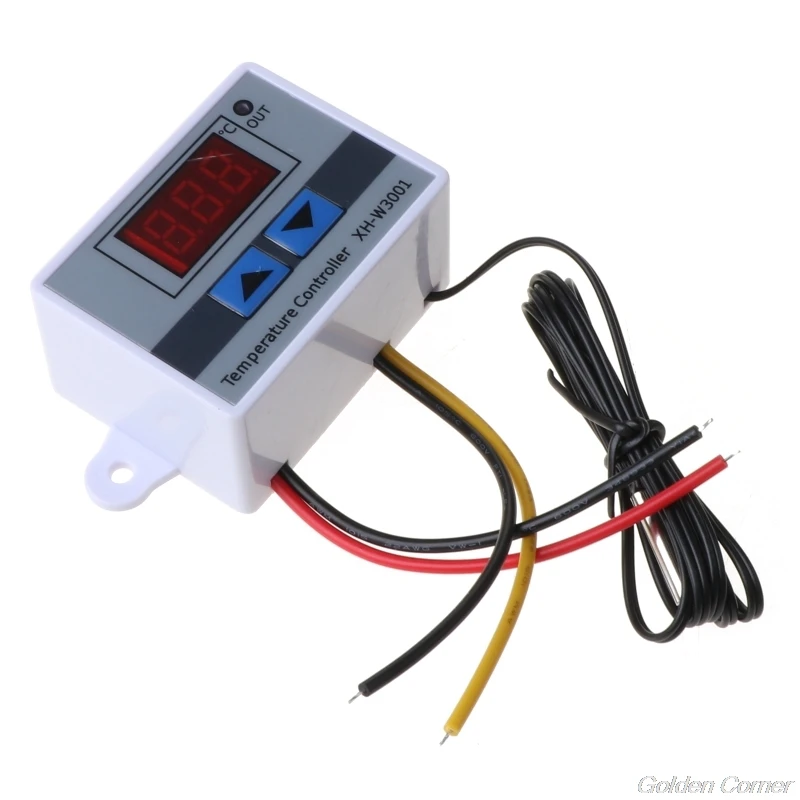 Digital Controller W3001 110V-220V Temperature Controller Thermostat Digital LED Display M06 21 Dropshiping